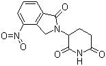 3-(4-Nitro-1-oxo-1,3-dihydroisoindol-2-yl)piperidine-2,6-dione molecular structure (CAS 827026-45-9)