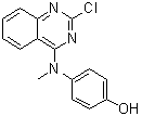 4-[(2-Chloro-4-quinazolinyl)methylamino]phenol molecular structure (CAS 827030-83-1)