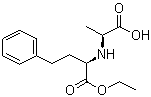 N-[1-(S)-乙氧羰基-3-苯丙基]-L-丙氨酸分子结构 (CAS 82717-96-2)
