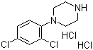 结构式 CAS# 827614-48-2, 1-(2,4-二氯苯基)哌嗪二盐酸盐