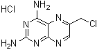 6-(Chloromethyl)-2,4-pteridinediamine monohydrochloride molecular structure (CAS 82778-08-3)