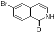 结构式 CAS# 82827-09-6, 6-溴-2H-异喹啉-1-酮