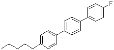 4-Fluoro-4''-pentyl-1,1':4',1''-terphenyl molecular structure (CAS 82832-63-1)