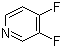 3,4-Difluoropyridine molecular structure (CAS 82878-63-5)