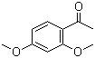 结构式 CAS# 829-20-9, 2',4'-二甲氧基苯乙酮