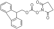 N-(9-Fluorenylmethoxycarbonyloxy)succinimide molecular structure (CAS 82911-69-1)