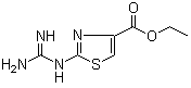 Ethyl 2-guanidino-4-thiazolecarboxylate molecular structure (CAS 82982-26-1)
