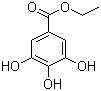 结构式 CAS# 831-61-8, 没食子酸乙酯; 3,4,5-三羟基苯甲酸乙酯