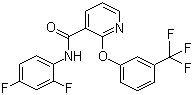 吡氟草胺分子结构 (CAS 83164-33-4)