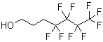 3-(全氟丁基)丙醇分子结构 (CAS 83310-97-8)