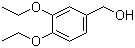 3,4-二乙氧基苄醇分子结构 (CAS 83459-29-4)