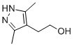 2-(3,5-Dimethyl-1H-pyrazol-4-yl)ethanol molecular structure (CAS 83467-31-6)