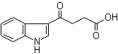结构式 CAS# 835-45-0, gamma-氧代吲哚-3-丁酸