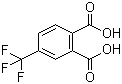 4-Trifluoromethylphthalic acid molecular structure (CAS 835-58-5)