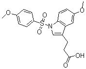 Indeglitazar molecular structure (CAS 835619-41-5)