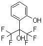 2-(2-Hydroxyphenyl)hexafluoropropan-2-ol molecular structure (CAS 836-78-2)