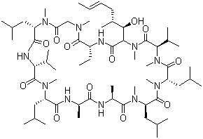 环孢菌素 H分子结构 (CAS 83602-39-5)