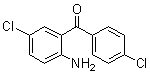 2-Amino-5-chloro-4'-chlorobenzophenone molecular structure (CAS 837-58-1)