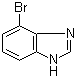 结构式 CAS# 83741-35-9, 4-溴-1H-苯并咪唑