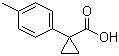 1-(4-Methylphenyl)-1-cyclopropanecarboxylic acid molecular structure (CAS 83846-66-6)