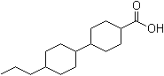 4'-Propyl-[1,1'-bicyclohexyl]-4-carboxylic acid molecular structure (CAS 83860-51-9)