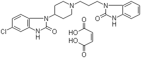 马来酸多潘立酮分子结构 (CAS 83898-65-1)