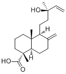 13-Hydroxylabda-8(17),14-dien-18-oic acid molecular structure (CAS 83915-59-7)