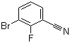 3-Bromo-2-fluorobenzonitrile molecular structure (CAS 840481-82-5)