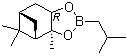 2-甲基丙基硼酸 (1S,2S,3R,5S)-(+)-2,3-蒎烷二醇酯分子结构 (CAS 84110-34-9)