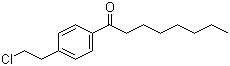 1-[4-(2-Chloroethyl)phenyl]-1-octanone molecular structure (CAS 841251-38-5)
