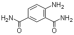 结构式 CAS# 84166-88-1, 4-氨基-1,3-苯二甲酰胺