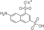 structure of CAS# 842-15-9, Monopotassium 7-aminonaphthalene-1,3-disulfonate