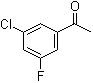 3'-Chloro-5'-fluoroacetophenone molecular structure (CAS 842140-52-7)