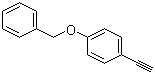 4-苄氧基苯乙炔分子结构 (CAS 84284-70-8)