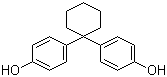 structure of CAS# 843-55-0, 4,4'-Cyclohexylidenebisphenol;Bisphenol Z