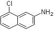 8-Chloro-2-naphthalenamine molecular structure (CAS 843669-39-6)