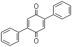 结构式 CAS# 844-51-9, 2,5-二苯基-1,4-苯醌; 2,5-二苯基对苯醌