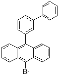 结构式 CAS# 844679-02-3, 9-[1,1'-联苯]-3-基-10-溴蒽