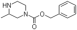 1-苄氧羰基-3-甲基哌嗪分子结构 (CAS 84477-85-0)