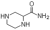 2-哌嗪甲酰胺分子结构 (CAS 84501-64-4)