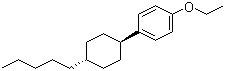 structure of CAS# 84540-32-9, 1-Ethoxy-4-(trans-4-pentylcyclohexyl)benzene;trans-4-(4-Pentylcyclohexyl)phenetole