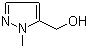 structure of CAS# 84547-61-5, 5-(Hydroxymethyl)-1-methyl-1H-pyrazole;(1-Methyl-1H-pyrazol-5-yl)methanol