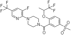 Paliflutine molecular structure (CAS 845614-11-1)