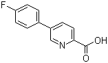 5-(4-Fluorophenyl)pyridine-2-carboxylic acid molecular structure (CAS 845826-99-5)
