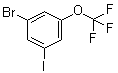 结构式 CAS# 845866-78-6, 1-溴-3-碘-5-(三氟甲氧基)苯