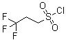 structure of CAS# 845866-80-0, 3,3,3-Trifluoropropylsulfonyl chloride;3,3,3-Trifluoropropanesulfonyl chloride