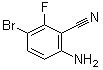 结构式 CAS# 845866-92-4, 6-氨基-3-溴-2-氟苯腈