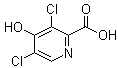 3,5-Dichloro-4-hydroxy-2-pyridinecarboxylic acid molecular structure (CAS 846045-08-7)