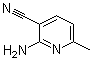 2-Amino-6-methylnicotinonitrile molecular structure (CAS 84647-20-1)