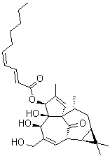 Euphorbia factor E1 molecular structure (CAS 84680-59-1)